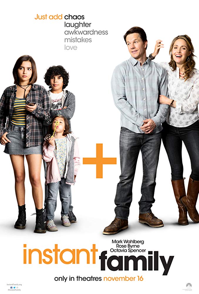  인스턴트 패밀리 (Instant Family, 2018) - 과연 피가 물보다 진하다고 할 수 있을까?