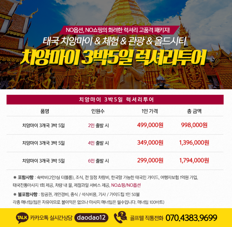 태국골프여행 치앙마이 명품하이랜드cc해외골프패키지