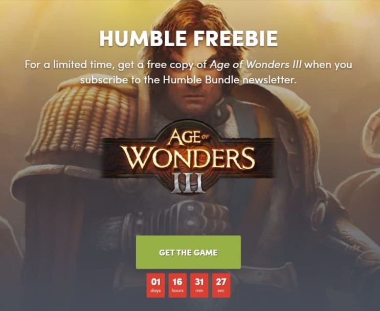 [험블번들] Age of Wonders III 한시적 게임 무료 배포 / 스팀 STEAM 등록