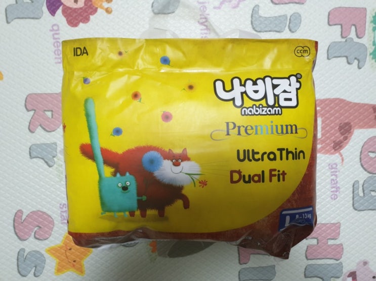  초보맘 나비잠 울트라씬 팬티 듀얼핏 기저귀 반했어요~
