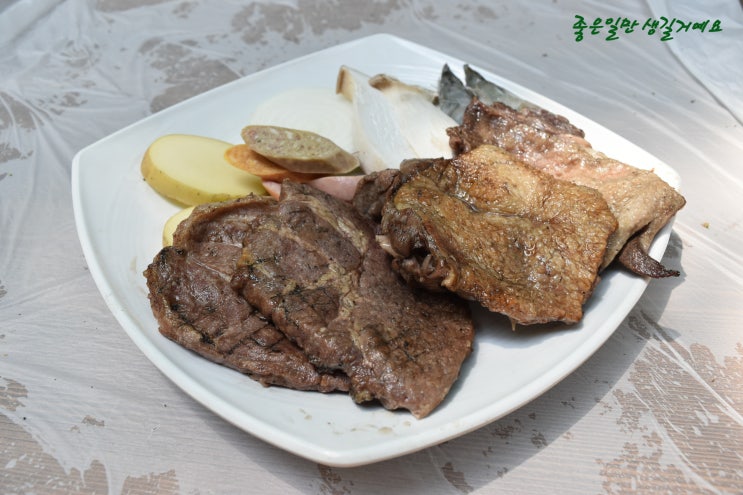  장흥유원지 맛집, 작은영토에서 계곡 먹방한 후기!