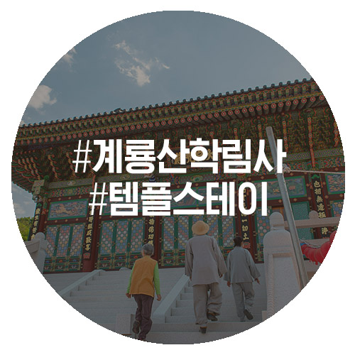  봄여행주간, 계룡산 학림사 템플스테이