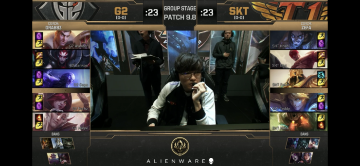  [Day 1] SKT vs. G2 / FW 경기 레딧 반응