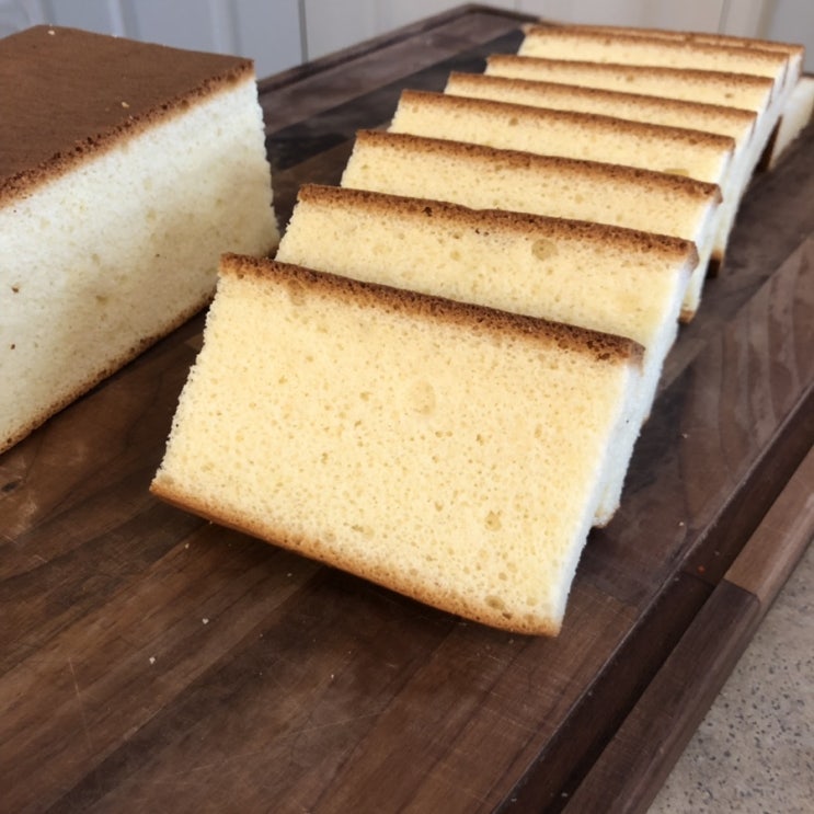  나가사키 카스테라, 대왕 카스테라 만들기 Castella