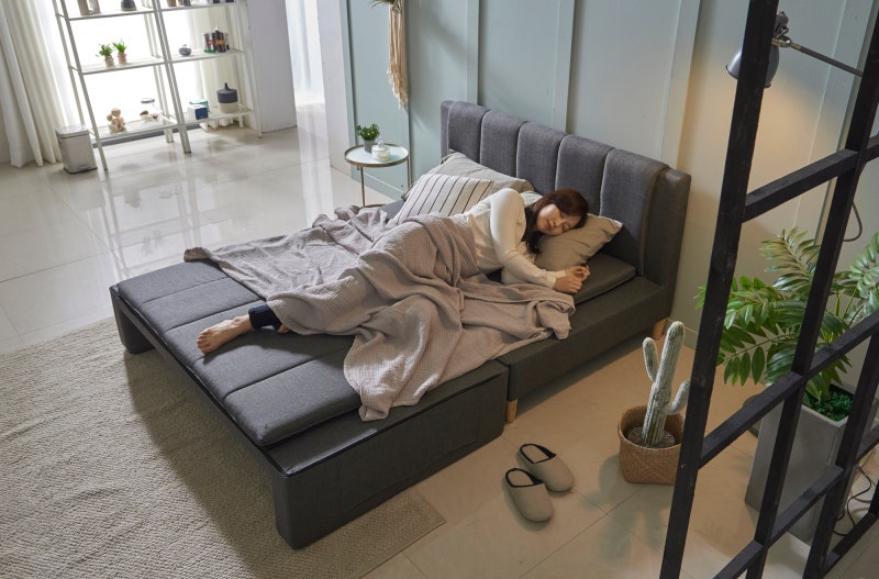 리얼 소파베드 추천! 삼익가구 아이비 USB 트랜스폼 소파베드