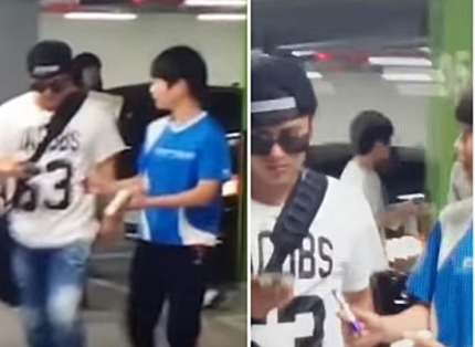 욕 많이 먹은 주차장 팬서비스에 김선빈 반응 욕 많이 먹은 주차장 팬서비스에 김선빈 반응
