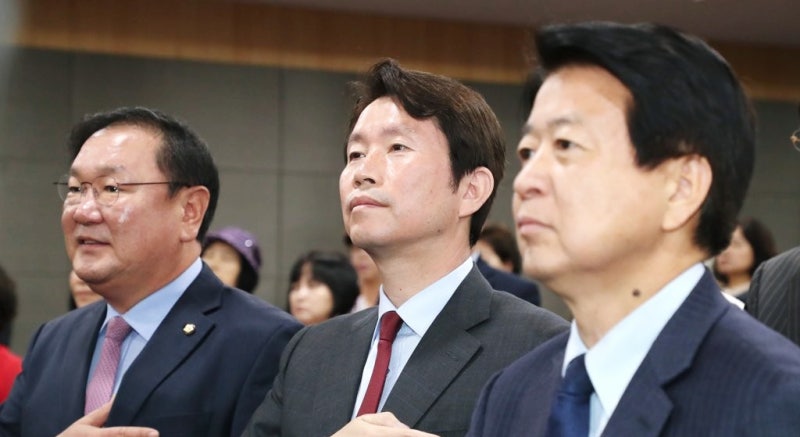 이인영 나경원 민주당 이인영 더불어민주당 신임 원내대표 이인영 의원