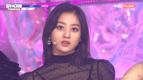  190501 쇼챔피언 트와이스 지효 FANCY 엔딩요정 움짤