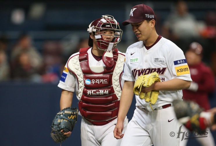  키움 히어로즈 이승호 104구 완봉, LG에 6:0 승리!