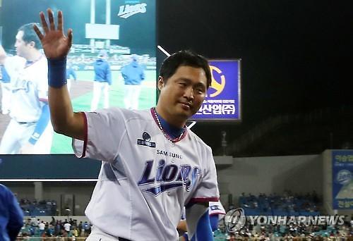  삼성라이온즈 레전드 박한이선수