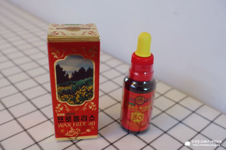  브라질 그린 프로폴리스, 최고농축원액 왁스프리80 프로폴리스 30ml