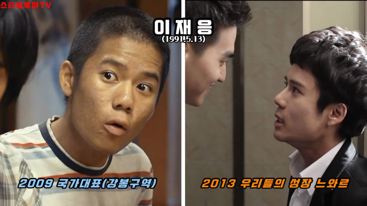  국가대표 (Take Off, 2009)-과거,현재,지금 실제모습 비교(하정우,성동일,김지석,김동욱,이재응,이은성,현쥬니,최재환,조진웅,마동석)