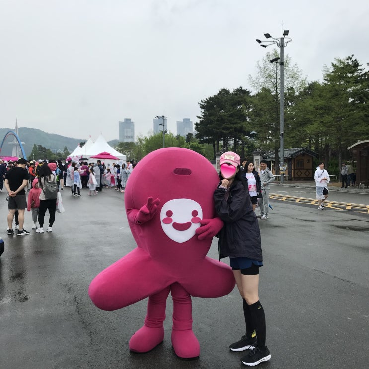  2019 핑크런 대전대회 10KM 후기, 아모레퍼시픽/한국유방건강재단