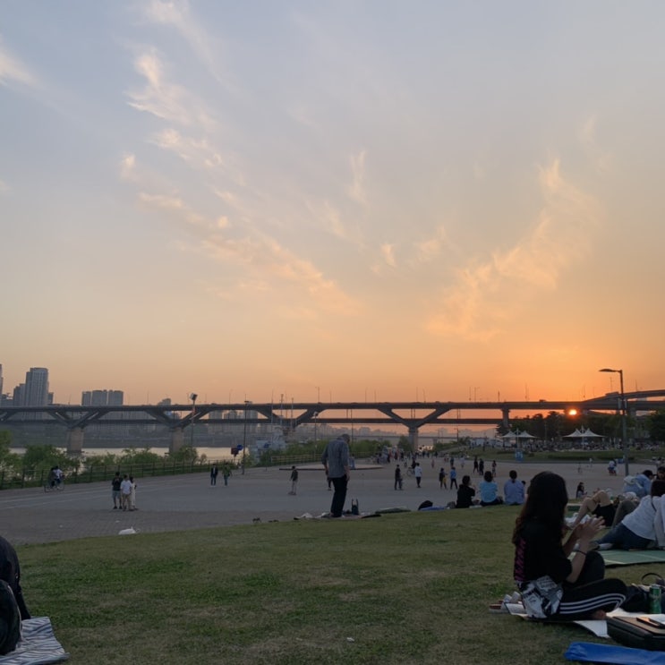  서울숲 맛집 여음 / 써니텐트 / 뚝섬한강공원 나들이