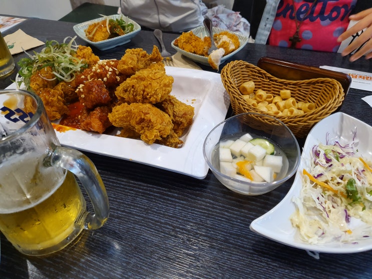 건강한데 맛있는 제주함덕치킨 자담치킨제주함덕점 함덕치맥으로 딱!