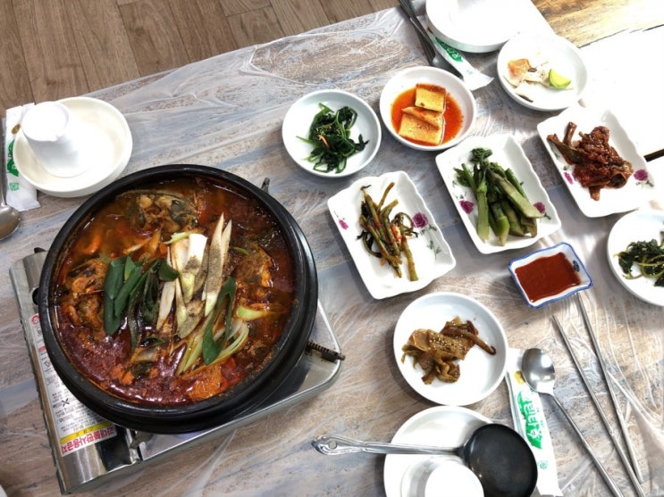  임실군맛집 "강산에가든&펜션" 두릅 요리 