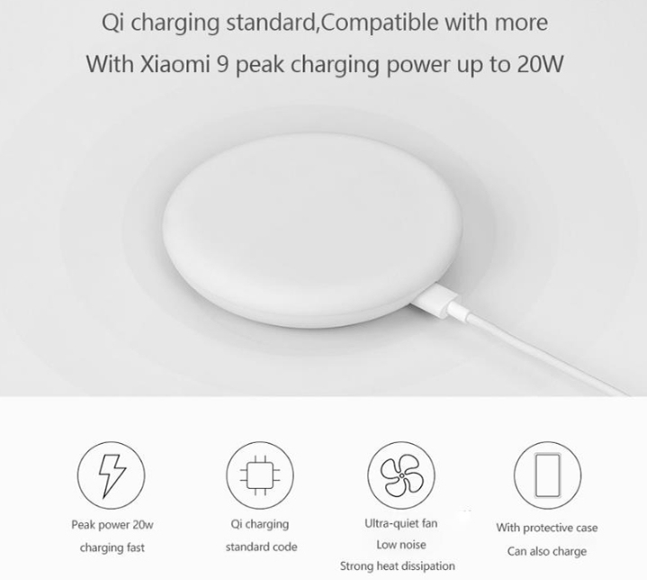  샤오미 무선 충전기 고속 20W 중국 직구 내돈 주고 산 솔직 후기 (신형 Xiaomi wireless charger, QI, 무선 충전 패드)