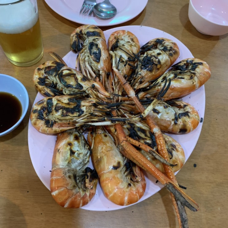  [태국 방콕] #02. 아유타야 맛집 :: 딸랏꿍 새우시장 & 로띠싸이마이