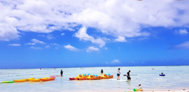 괌 여행 정보2편 - 차모로야시장/ 알루팡비치클럽(ABC) 괌 해양스포츠 후기
