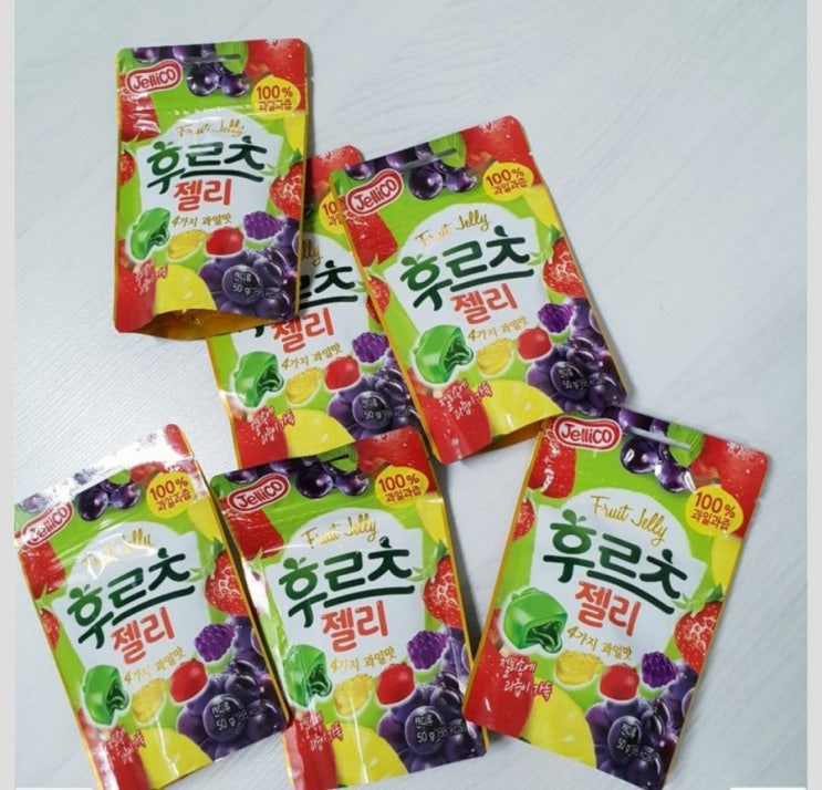  청우식품 젤리코 후르츠젤리 과즙톡! 마이쪙