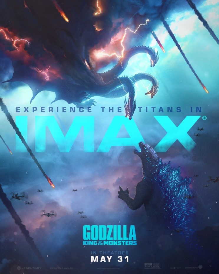 &lt;고질라: 킹 오브 몬스터&gt; 새로운 IMAX 포스터와 스틸 이미지 전격 공개!!