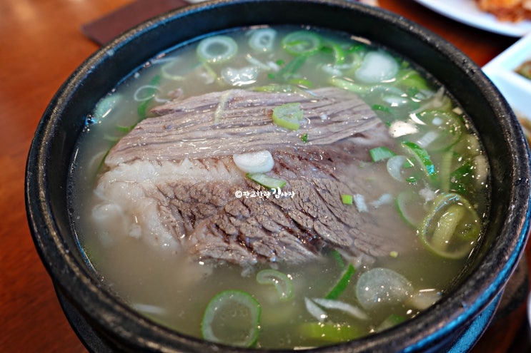  용강동 마포옥 한우로우려낸 70년전통의깊은 설렁탕,차돌탕