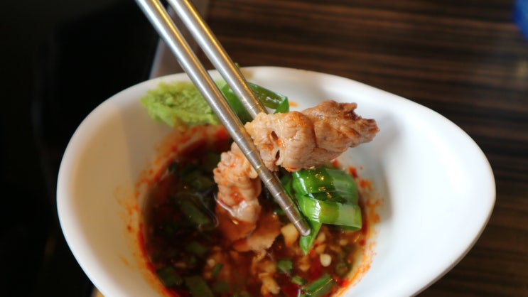 제주공항 근처 맛집 제주시샤브샤브 천해천