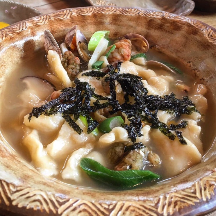 금산 수제비 맛집! :: 너구리의피난처