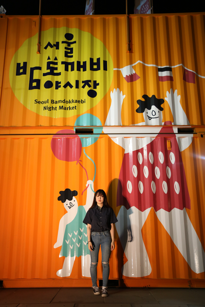 토요일에 밤도깨비 야시장 여의도 한강공원 물빛광장으로 다녀왔어요