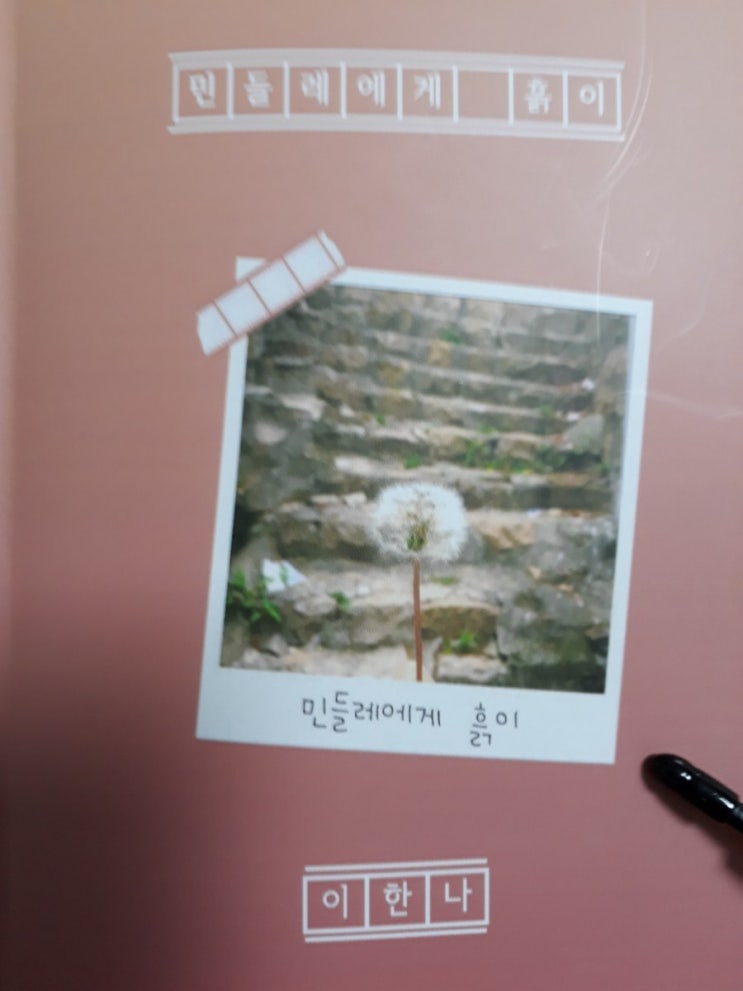  민들레에게 흙이