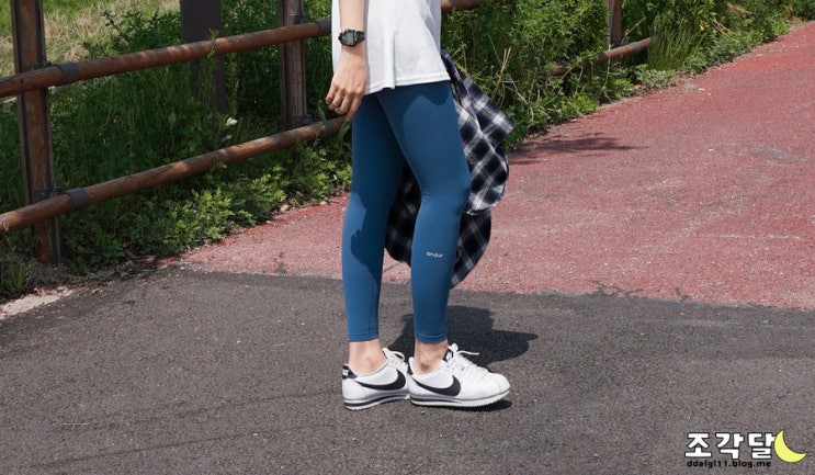  안다르 19' S/S 신상 에어쿨링 하이브리드 레깅스 :: 워터레깅스 기능까지!