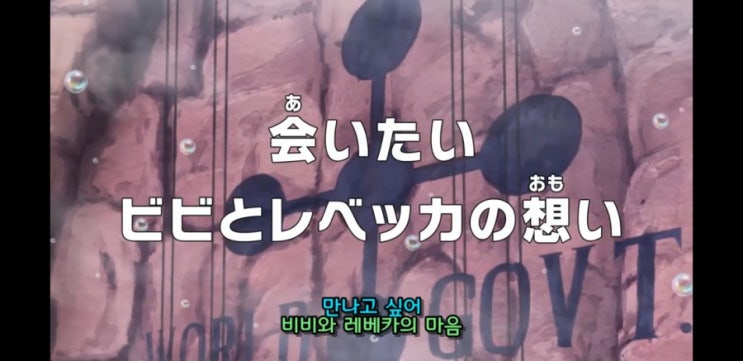  원피스 884화 애니 리뷰