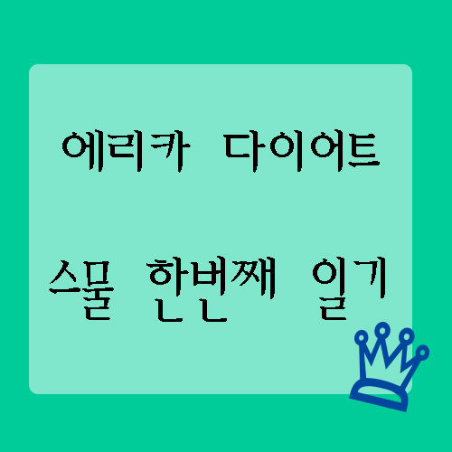  다이어트식사일기 &식단일기 중요성