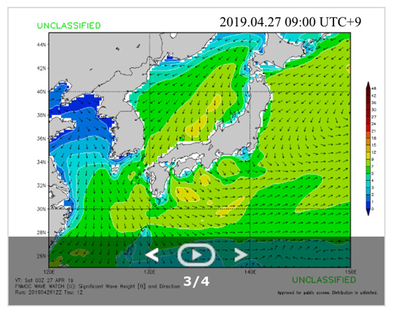  (서핑데이터) 한반도의 다양한 스웰과 파도 (죽도 해변 기준)
