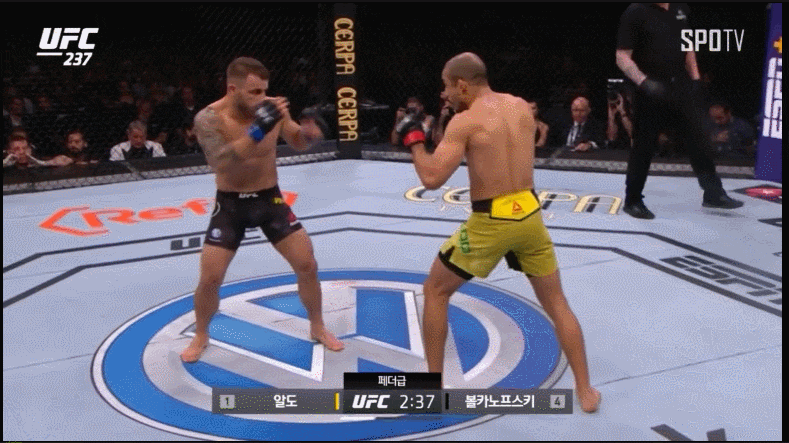 UFC237 조제알도vs볼카노프스키 리뷰 : 네이버 블로그