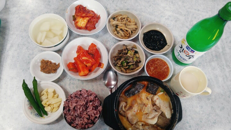 정릉 순대국 최강맛집 장원식당