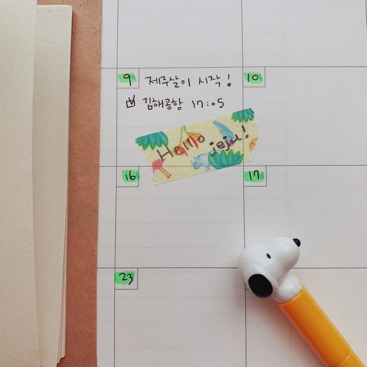  [제주 한 달 살기 준비과정] D-44 제주에서 며칠을 머물다오지?