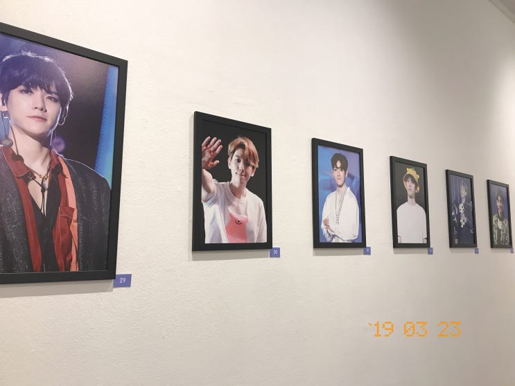  190323 엑소 백현 팬페이지 하리보 전시회 후기
