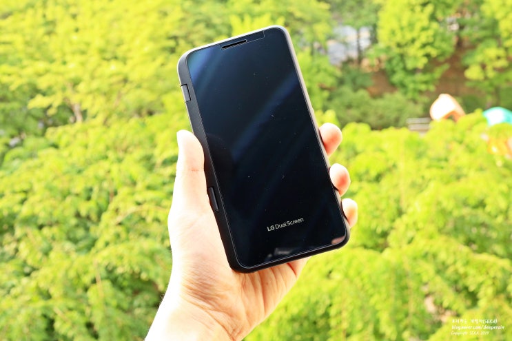  힐링쉴드 LG V50 ThinQ 듀얼스크린 액정보호필름 붙였어요! V50 필름
