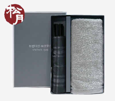  [패키지답례품] 국대기프트메카 송월타월우산세트 무조건이다