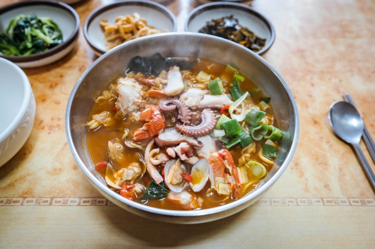  제주 해물라면 또가야징~