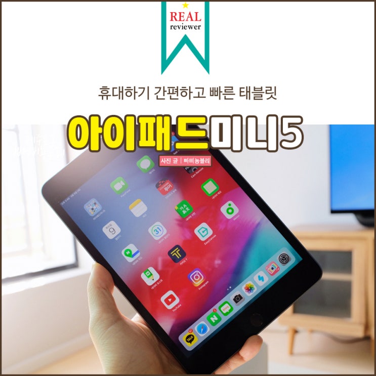  아이패드 미니5 블랙 256GB 셀룰러 내돈주고산 개봉기