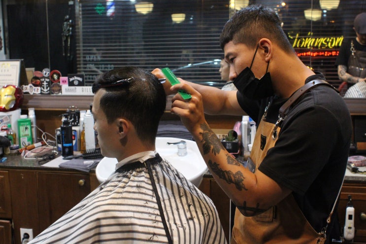  대구 동성로 바버샵 존슨Barbershop