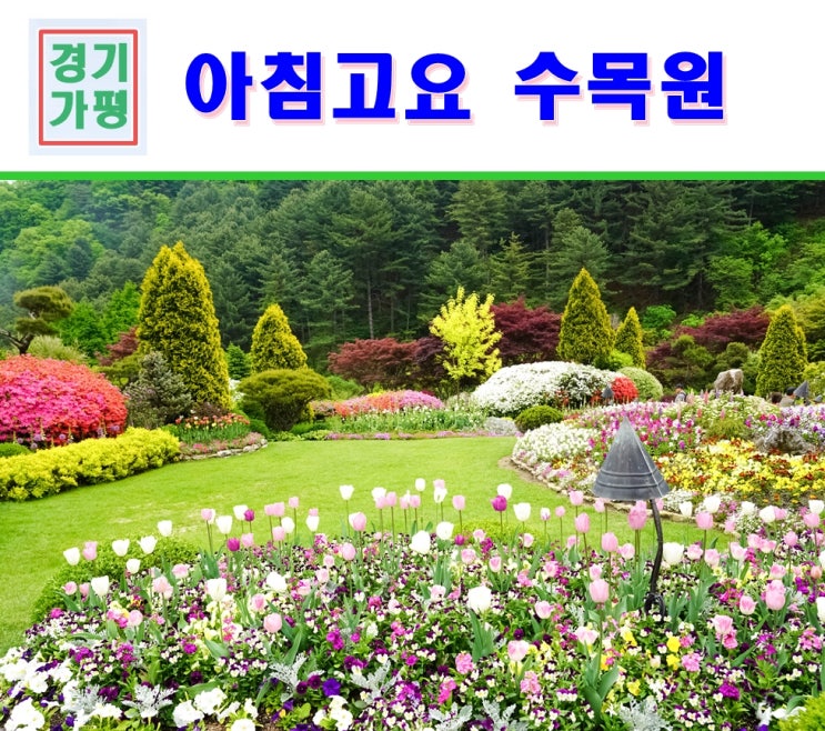  아침고요수목원 국내 가족여행 추천~