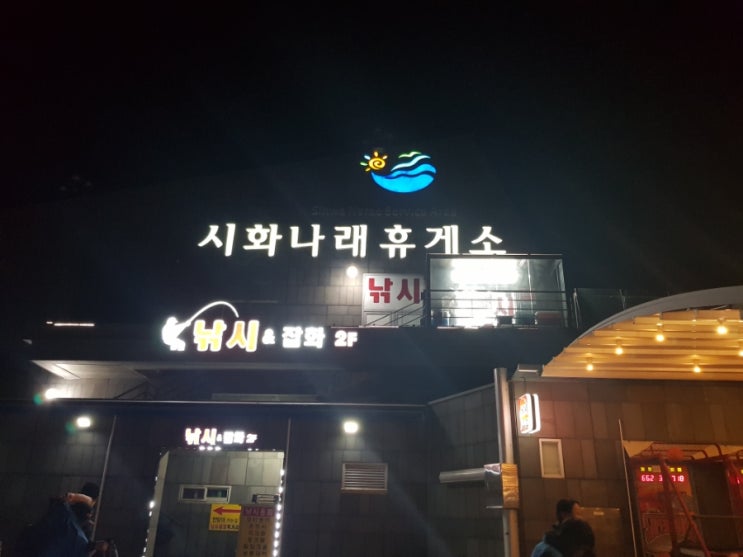  시화방조제 밤낚시