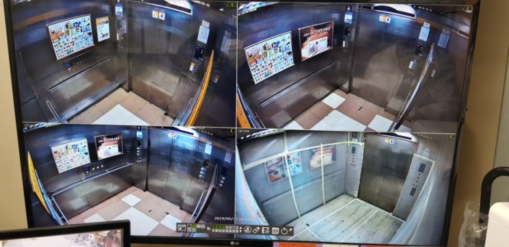 청주cctv(설치,견적)엘리베이터 cctv카메라설치사례