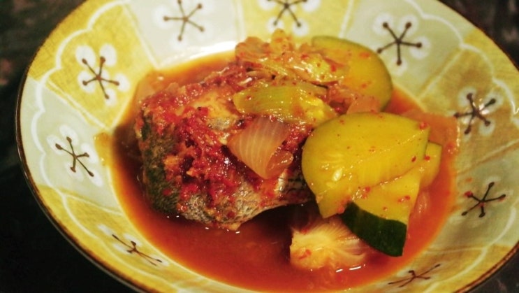  반건조민어찌개