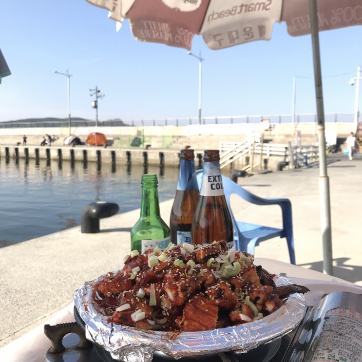  부산여행 (장산역 밀면 - 일광해수욕장 - 카페숲 - 광안리 클램 -  후참치킨 - 명가밀면 - 광안리소품샵)