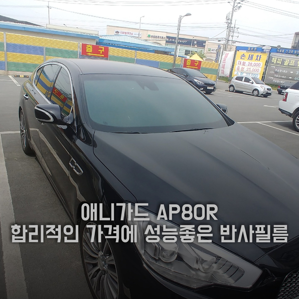  청주썬팅 애니가드 AP-80R 반사필름 사용기