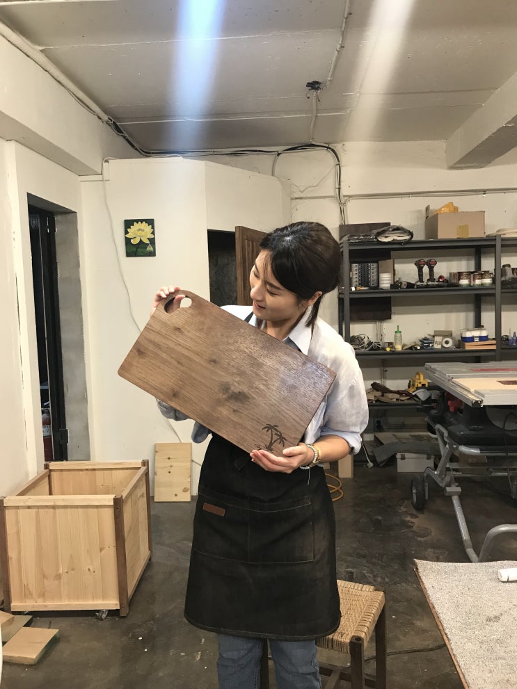  부산 공방 나혼자산다 박나래 도마만들기 원데이클래스 나도해따